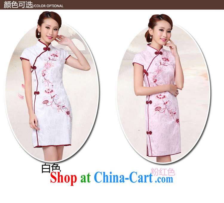 Days in Korea (ThYs) 2015 spring Stylish retro style beauty Chinese qipao 6633 pink XL pictures, price, brand platters! Elections are good character, the national distribution, so why buy now enjoy more preferential! Health