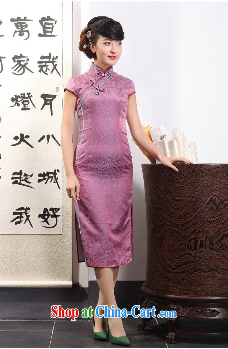 Butterfly Lovers spring 2015 the new, improved and stylish beauty cheongsam dress retro long daily Silk Cheongsam, gas - new and pre-sale 20 days XXL pictures, price, brand platters! Elections are good character, the national distribution, so why buy now enjoy more preferential! Health