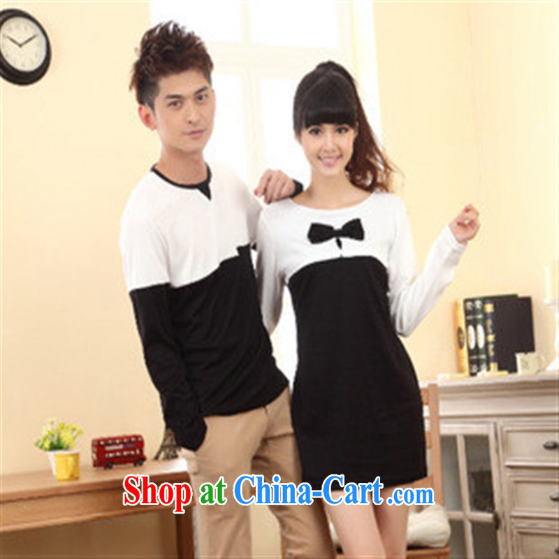 Qin Qing store long-sleeved couples Replace T pension 7358193 Single Piece price photo color and XXL, GENYARD, shopping on the Internet