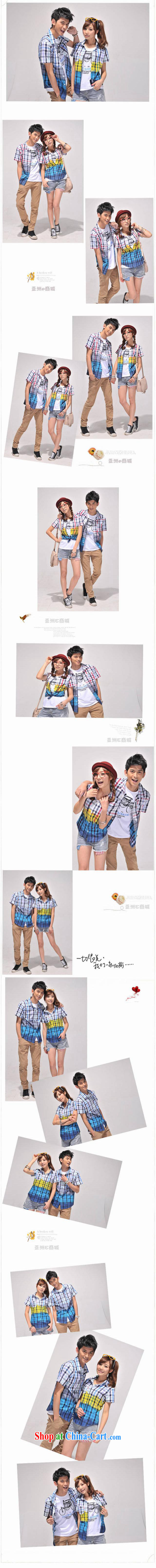 Qin Qing store couples replace checked short-sleeved Korean couples with 946,673 (Offer) red cell XXL pictures, price, brand platters! Elections are good character, the national distribution, so why buy now enjoy more preferential! Health
