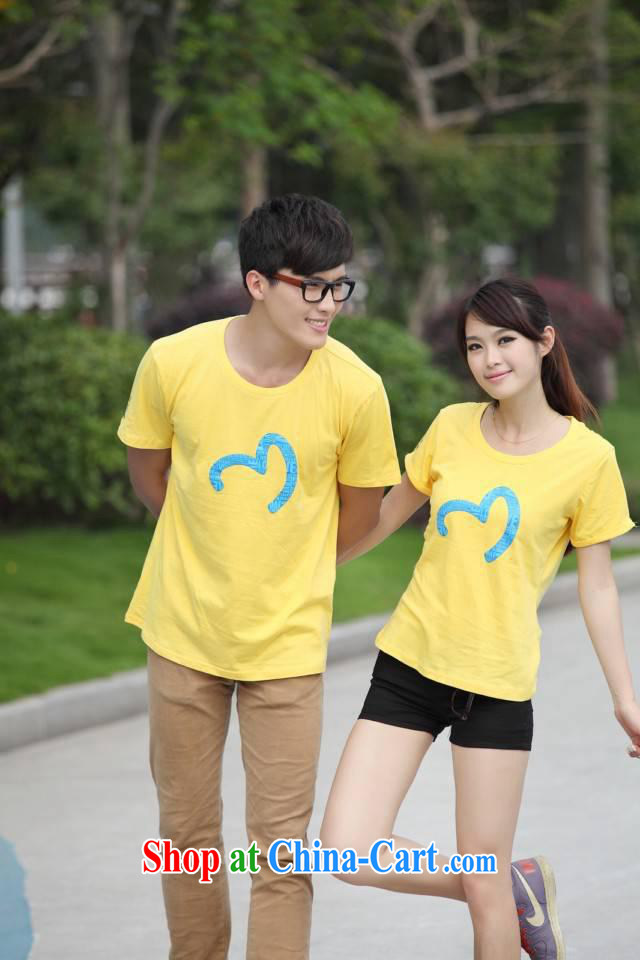 Qin Qing store new Korean couples with summer short-sleeve T pension special stamp coat drop 946,671 blue XXXL pictures, price, brand platters! Elections are good character, the national distribution, so why buy now enjoy more preferential! Health
