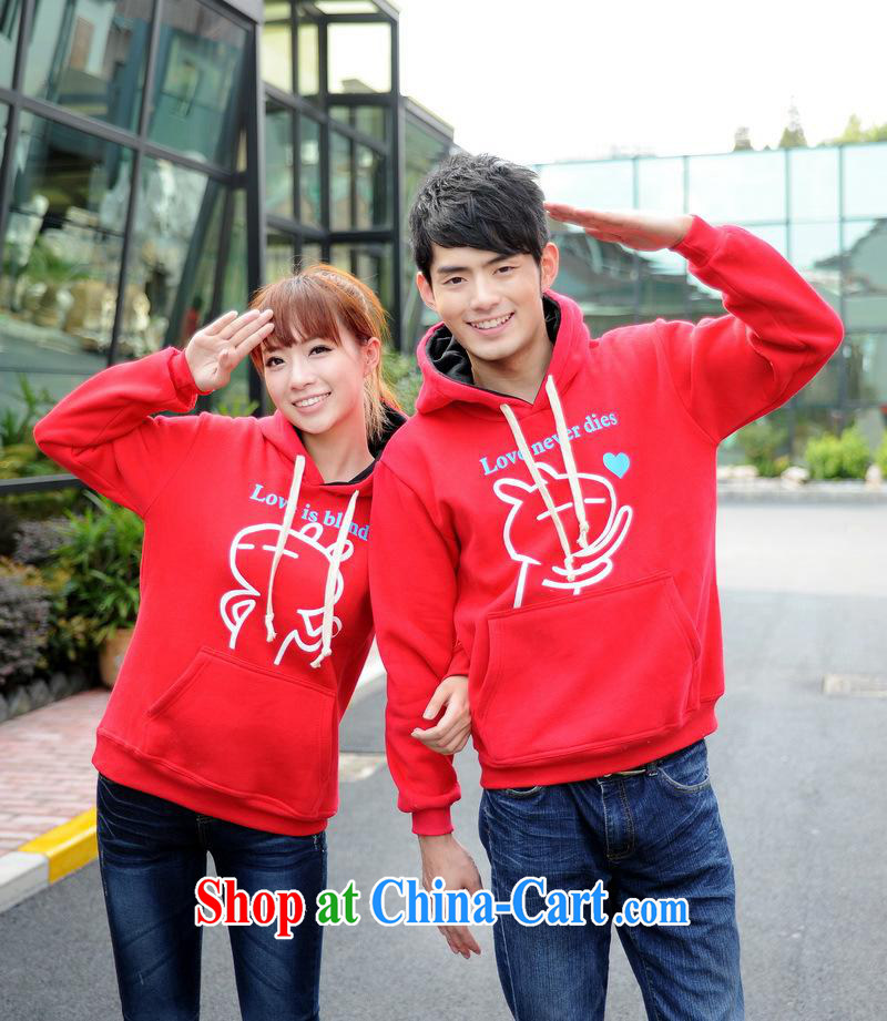 Qin Qing store Korean couples with a cartoon rabbit, thicken and lint-free cloth for couples, Yi 1286038 black male XXL pictures, price, brand platters! Elections are good character, the national distribution, so why buy now enjoy more preferential! Health