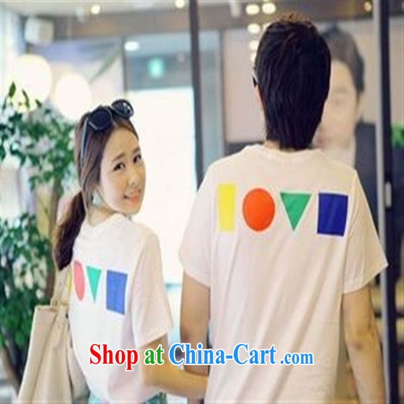 Qin Qing store for couples with single-piece price FL 380,277 white male XXL, GENYARD, shopping on the Internet