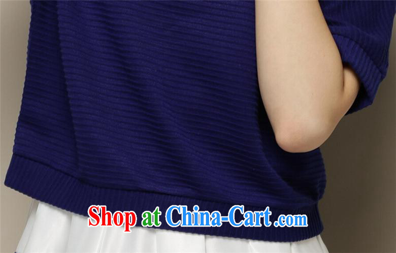 Ya-ting store 2014 spring New England wind loose bat sleeves knitted T-shirt T-shirt 100 hem striped aprons body skirt blue skirt body purchased $63 pictures, price, brand platters! Elections are good character, the national distribution, so why buy now enjoy more preferential! Health