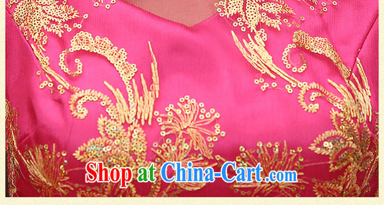 Honey, bride short cheongsam marriages served toast red 2015 new improved retro large code cheongsam graphics thin dress red XXL pictures, price, brand platters! Elections are good character, the national distribution, so why buy now enjoy more preferential! Health