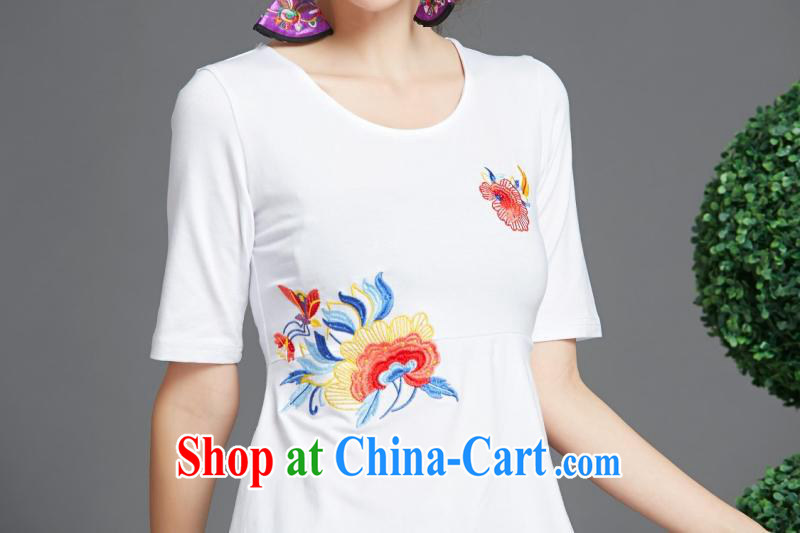 1516 R Ethnic Wind load women 2015 new spring loaded with exquisite Embroidery is not rules, with pure cotton T shirts pink 2 XL pictures, price, brand platters! Elections are good character, the national distribution, so why buy now enjoy more preferential! Health