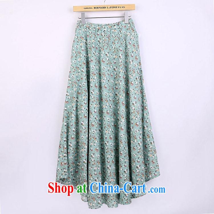 The TSU defense (Azouari) spring and summer cotton the body as well as large and comfortable cotton the skirt and elegant, long, Arts students as well as upper body toner color code skirts long 85 pictures, price, brand platters! Elections are good character, the national distribution, so why buy now enjoy more preferential! Health