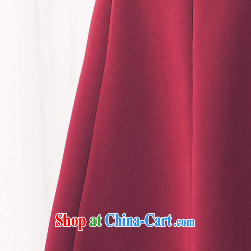 once and for all, fatally jealous smoke Chinese Ethnic Wind dresses women 2015 new spring and summer beauty style skirt retro red 2 XL March 27, shipping, and proverbial hero once and for all, and, shopping on the Internet