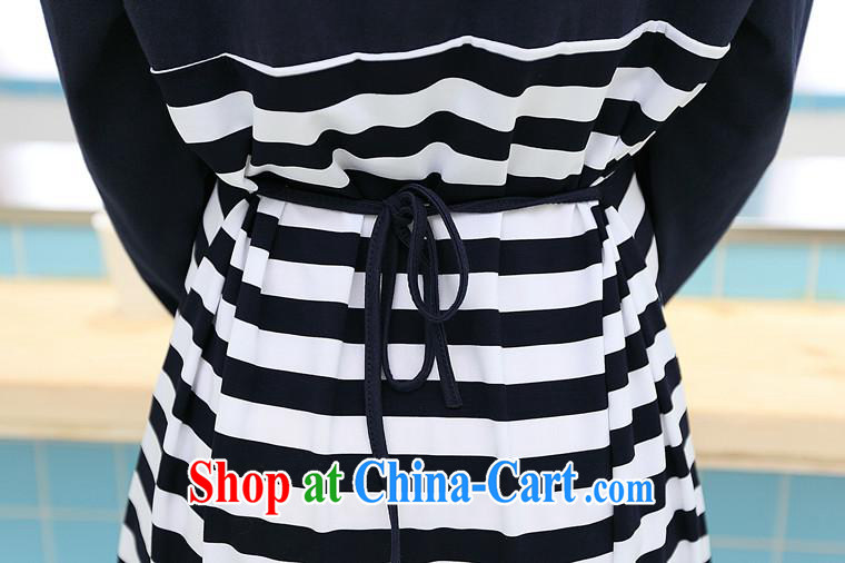 Ya-ting store pregnant women with stylish autumn new streaks larger pregnant women dress upper Blue - streaks, XL pictures, price, brand platters! Elections are good character, the national distribution, so why buy now enjoy more preferential! Health