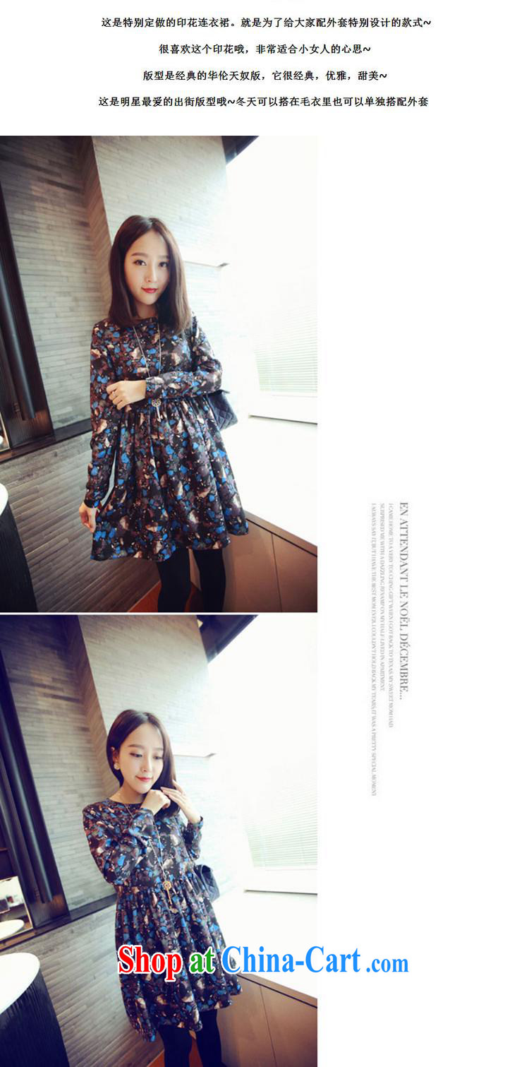 Ya-ting store pregnant women with spring loaded new Korean loose the code stamp long-sleeved maternity dress Map Color XL pictures, price, brand platters! Elections are good character, the national distribution, so why buy now enjoy more preferential! Health