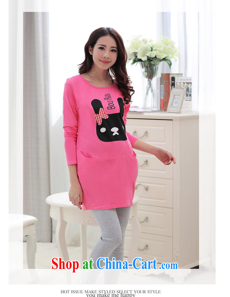 Ya-ting store 2015 pregnant women with new spring, a cartoon stamp stylish pregnant women dress code the pregnant T shirts yellow XL pictures, price, brand platters! Elections are good character, the national distribution, so why buy now enjoy more preferential! Health
