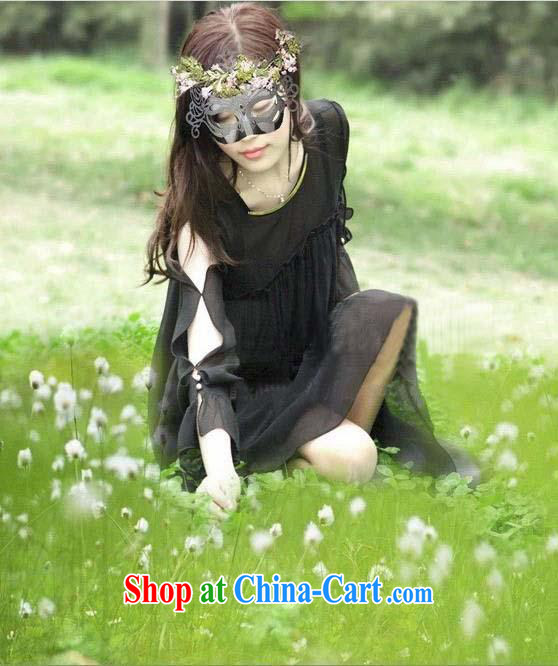 Ya-ting store 2015 spring new pregnant women with large, snow-woven 100 hem loose long-sleeved maternity dress black XXL pictures, price, brand platters! Elections are good character, the national distribution, so why buy now enjoy more preferential! Health