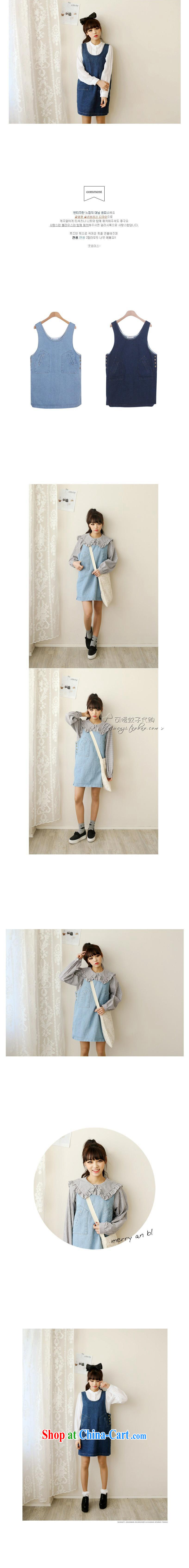 Ya-ting store pregnant women with Korean style spring and summer new loose the code cowboy strap dress pregnant women dress light blue XXXL pictures, price, brand platters! Elections are good character, the national distribution, so why buy now enjoy more preferential! Health