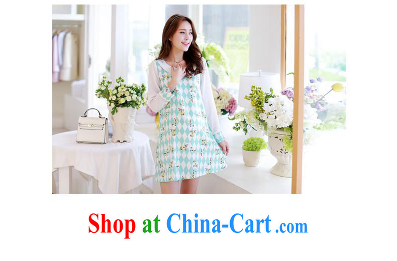 Ya-ting store pregnant women with stylish Korean snow woven stamp long-sleeved maternity dress light blue XL pictures, price, brand platters! Elections are good character, the national distribution, so why buy now enjoy more preferential! Health