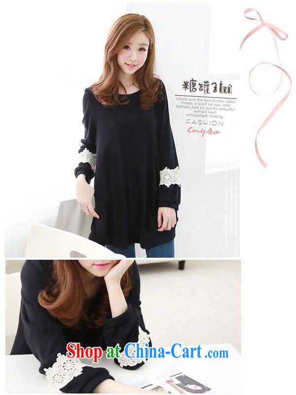 Ya-ting store pregnant women with Korean fashion autumn new long-sleeved maternity dresses and stylish T-shirt dark blue XL pictures, price, brand platters! Elections are good character, the national distribution, so why buy now enjoy more preferential! Health