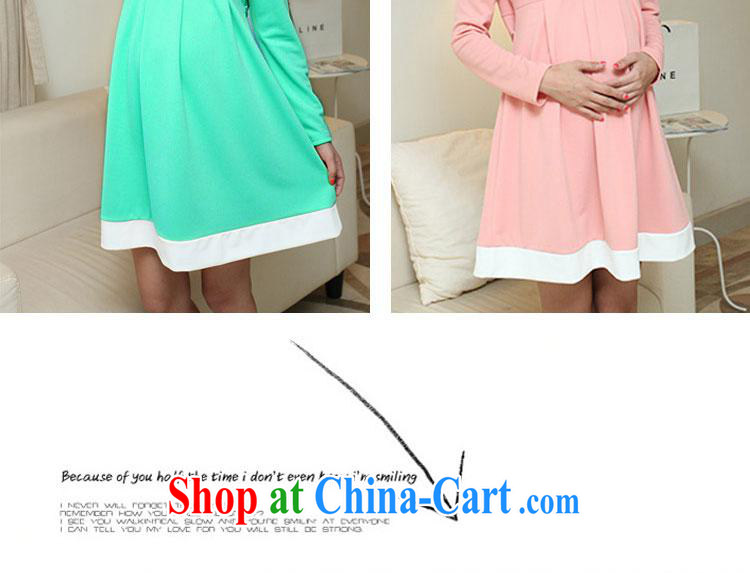 Ya-ting store pregnant women with stylish Korean version installed fall pregnant women long-sleeved dress dresses pink XL pictures, price, brand platters! Elections are good character, the national distribution, so why buy now enjoy more preferential! Health