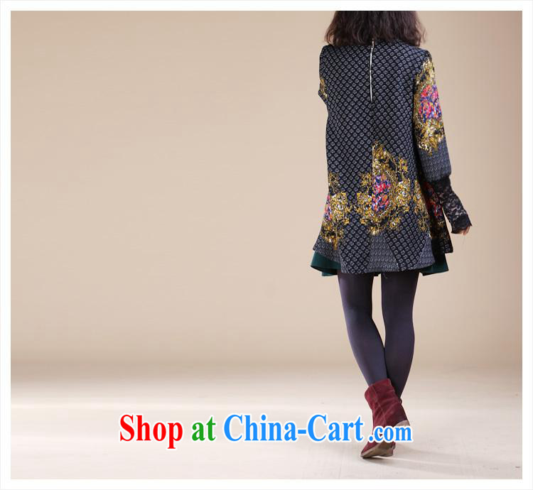 Ya-ting store pregnant women with stylish Korean long-sleeved maternity dress snow woven dresses Map Color XL pictures, price, brand platters! Elections are good character, the national distribution, so why buy now enjoy more preferential! Health
