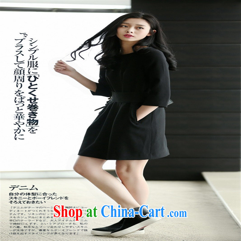 Ya-ting store spring 2015 pregnant women with three-dimensional folds to pregnant women dress black XL, blue rain bow, and shopping on the Internet