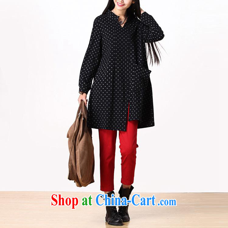 Ya-ting store pregnant women with new Korean version loose long-sleeved stylish wave point spelling pregnant women have dresses wine red XL pictures, price, brand platters! Elections are good character, the national distribution, so why buy now enjoy more preferential! Health