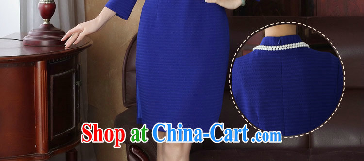 Bin Laden smoke spring new female outfit, for Chinese improved grid cheongsam style beauty is a hard-pressed 9 outfit cuff figure 3XL pictures, price, brand platters! Elections are good character, the national distribution, so why buy now enjoy more preferential! Health