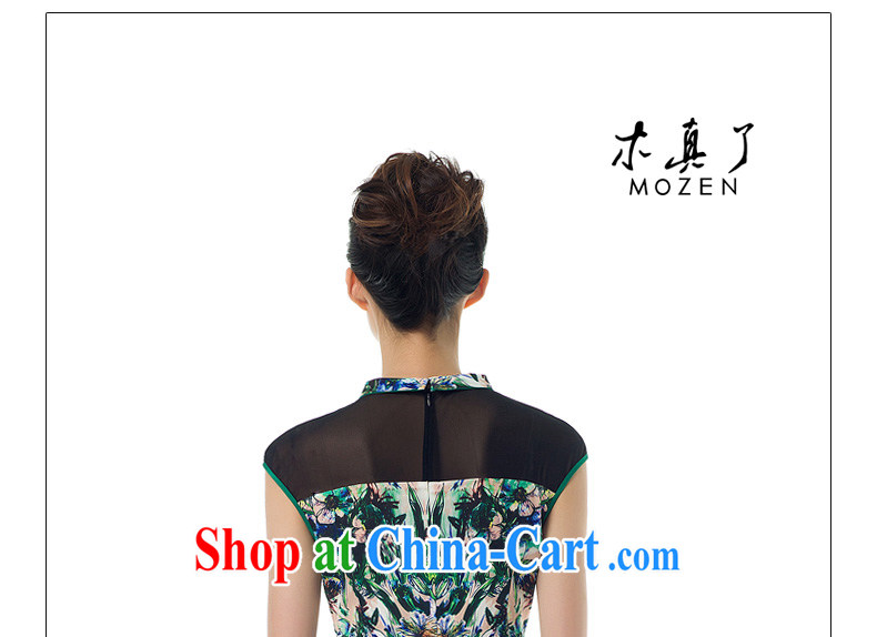 Wood is really the Chinese Spring 2015 new stylish stamp dress improved cheongsam dress beauty dresses 42,942 01 black XXL (A) pictures, price, brand platters! Elections are good character, the national distribution, so why buy now enjoy more preferential! Health