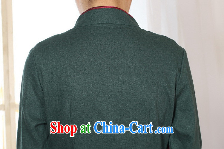 And Jing Ge female Tang Women's clothes summer T-shirt, for a tight hand-painted cotton the Chinese Han-female improved green M pictures, price, brand platters! Elections are good character, the national distribution, so why buy now enjoy more preferential! Health