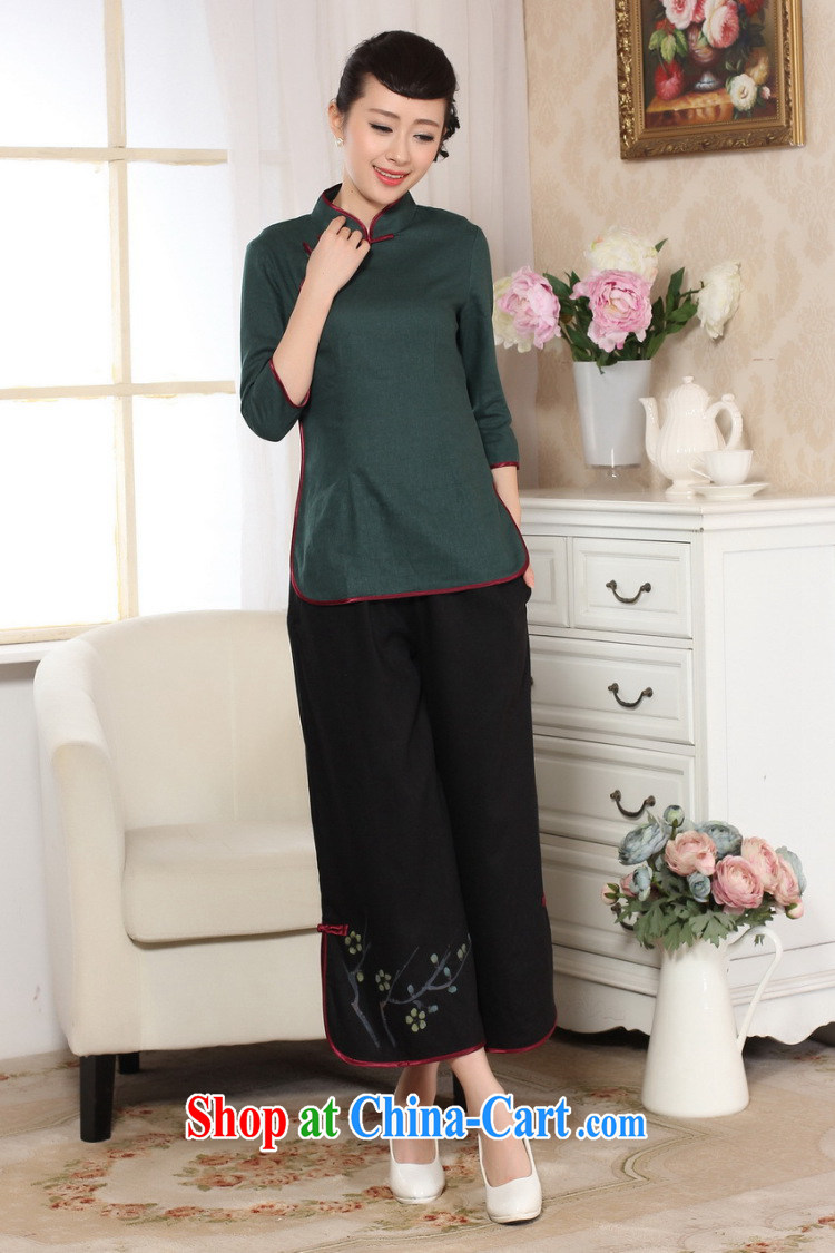 And Jing Ge Ms. pants summer costumes Han-wide legged pants Ethnic Wind girls pants black M pictures, price, brand platters! Elections are good character, the national distribution, so why buy now enjoy more preferential! Health