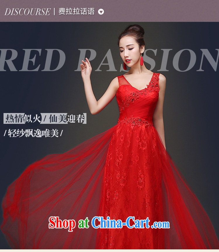 Ferrara 2015 spring and summer new dual-shoulder sexy V toast for serving light dresses red S pictures, price, brand platters! Elections are good character, the national distribution, so why buy now enjoy more preferential! Health