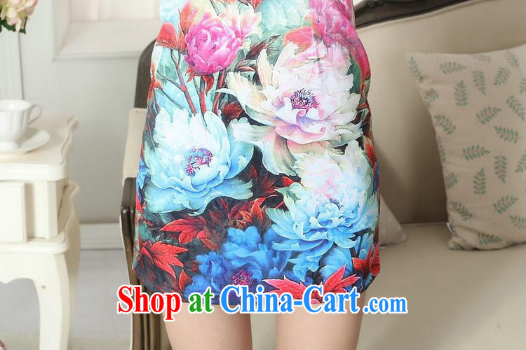 spend the summer new female elegance Chinese qipao with stamp duty improved graphics thin beauty short dresses such as the color 2 XL pictures, price, brand platters! Elections are good character, the national distribution, so why buy now enjoy more preferential! Health