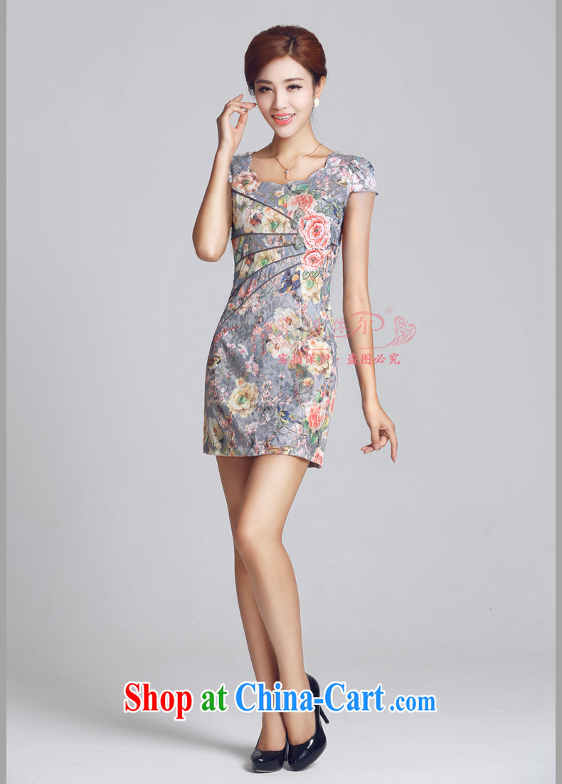 And, in accordance with 2015 new improved lady dresses retro embroidery take short cheongsam dress daily video thin package and blue L pictures, price, brand platters! Elections are good character, the national distribution, so why buy now enjoy more preferential! Health