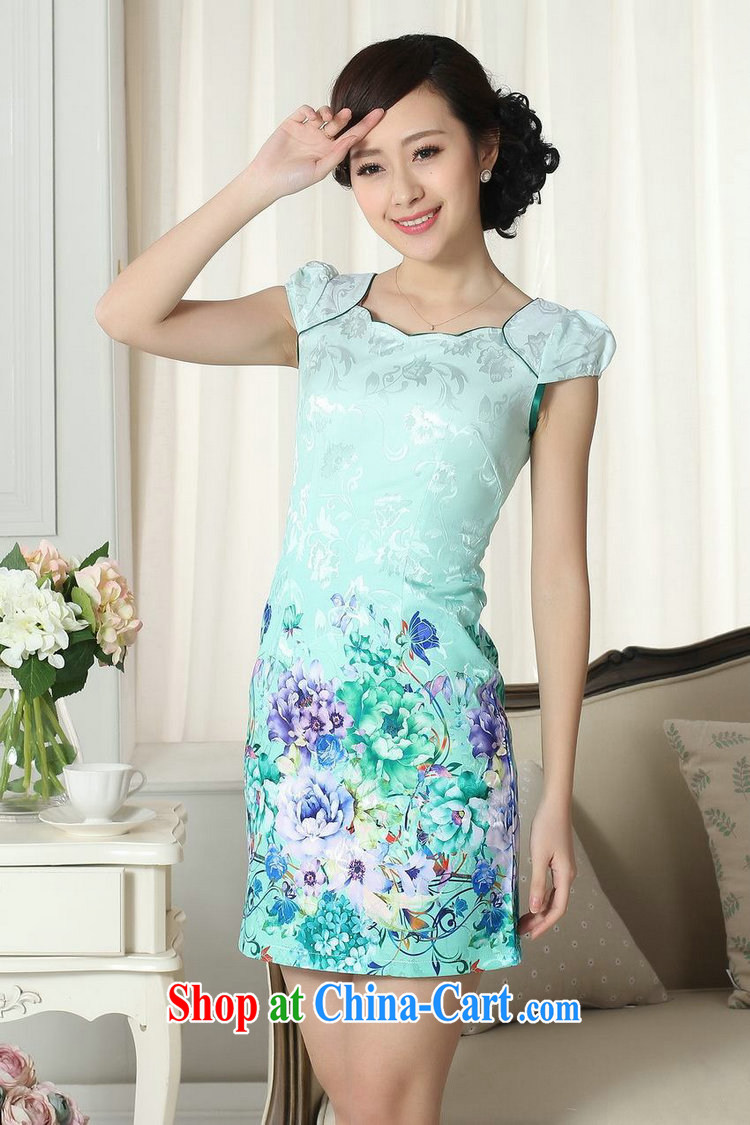 spend the summer new lady fashion jacquard cotton cultivation video thin short cheongsam dress improved cheongsam dress stamp duty as the color 2 XL pictures, price, brand platters! Elections are good character, the national distribution, so why buy now enjoy more preferential! Health