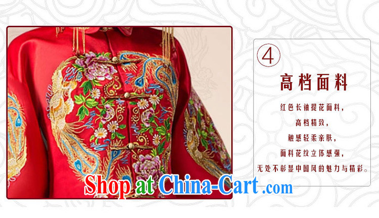 Luang Prabang in 2015 show reel Service Bridal Chinese wedding dresses use Phoenix Chinese bows serving red outfit Sau kimono L pictures, price, brand platters! Elections are good character, the national distribution, so why buy now enjoy more preferential! Health