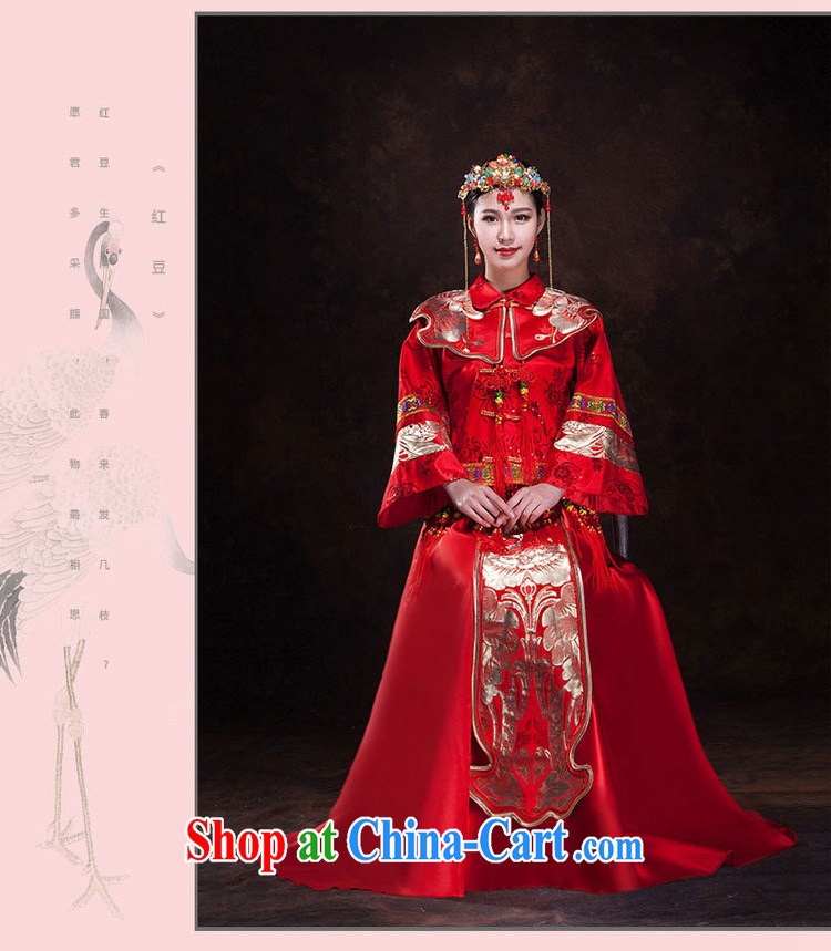 In Luang Prabang in 2015 of new show reel service retro bridal dress Chinese wedding dresses use phoenix red toast serving Sau kimono XS pictures, price, brand platters! Elections are good character, the national distribution, so why buy now enjoy more preferential! Health