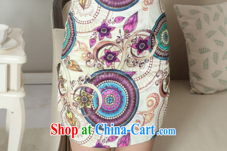 Bin Laden smoke improved retro dresses summer stylish jacquard cotton cultivating everyday dresses skirts women new, Chinese, Traditional costumes for dress as color 2XL pictures, price, brand platters! Elections are good character, the national distribution, so why buy now enjoy more preferential! Health