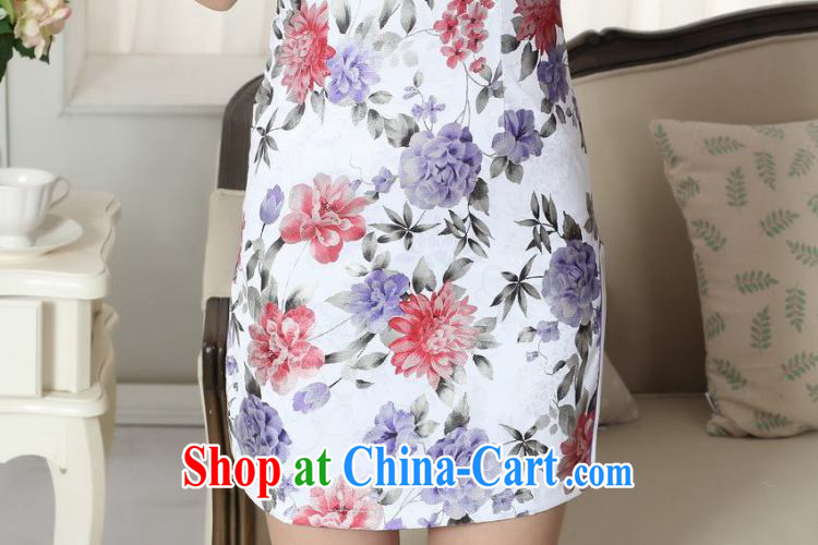 spend the summer with new female lady stylish jacquard cotton cultivating short qipao Group, for a tight Chinese qipao gown D 0286 2 XL pictures, price, brand platters! Elections are good character, the national distribution, so why buy now enjoy more preferential! Health