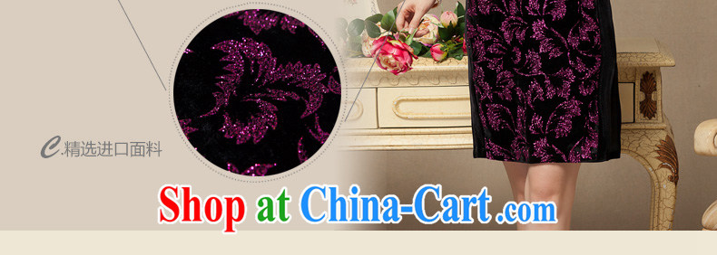Yin Yue seal 2015 new dresses wedding dresses really scouring pads on silk dresses, wool high retro dresses picture color XXXXL pictures, price, brand platters! Elections are good character, the national distribution, so why buy now enjoy more preferential! Health