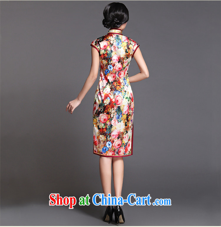 China classic 2015 new daily republic Ms. wind Chinese cheongsam dress retro improved temperament spent cultivating the priests XXXL pictures, price, brand platters! Elections are good character, the national distribution, so why buy now enjoy more preferential! Health