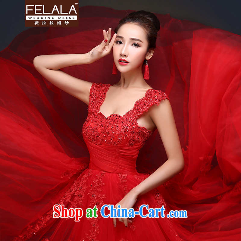 Ferrara 2015 spring and summer new sweet two wear shoulder a shoulder graphics thin graphics high-toast dress uniform XL Suzhou shipping, costs drop-down drop-down wedding (FELALA), and, on-line shopping