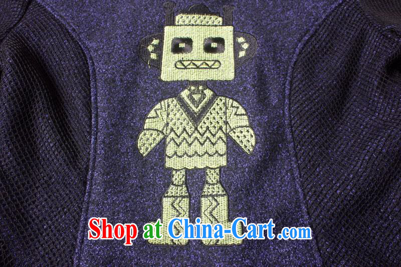 Qin Qing store 2015 spring new European and American style robot embroidered wool? leisure two-piece E 077 Map Color XL pictures, price, brand platters! Elections are good character, the national distribution, so why buy now enjoy more preferential! Health
