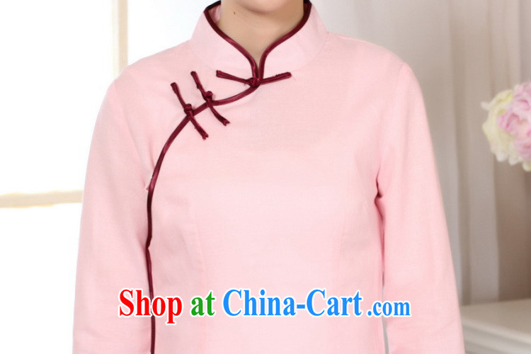 Allow Ms. Jing Tang Women's clothes summer T-shirt, cotton for the hand-painted Chinese Han-female improved Tang in cuff - B pink 2 XL pictures, price, brand platters! Elections are good character, the national distribution, so why buy now enjoy more preferential! Health
