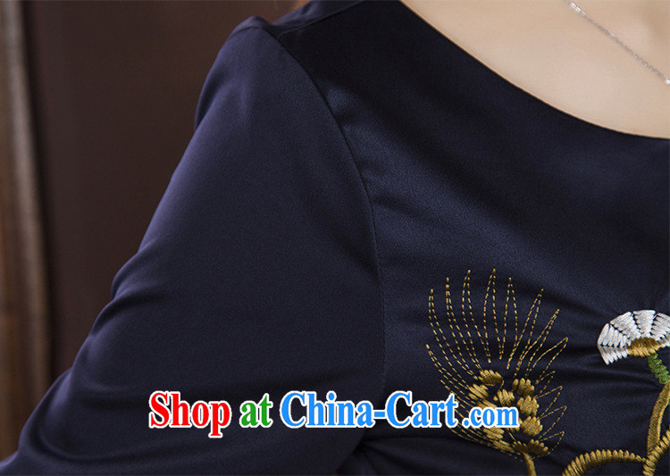 FIGS 2015 spring new noble temperament beauty Elasticated waist cuff in blue dress blue XXXL pictures, price, brand platters! Elections are good character, the national distribution, so why buy now enjoy more preferential! Health