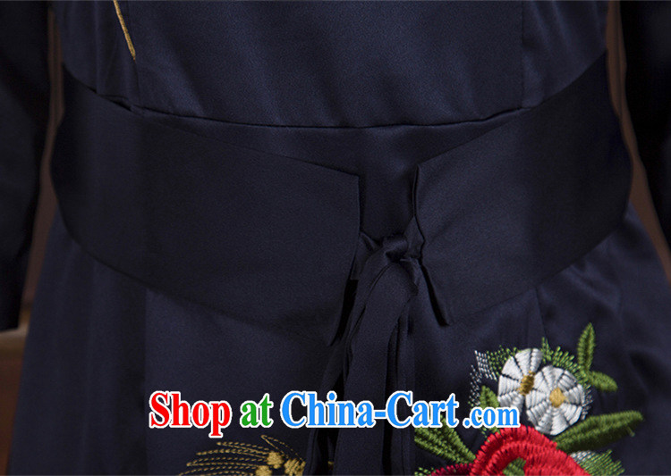 FIGS 2015 spring new noble temperament beauty Elasticated waist cuff in blue dress blue XXXL pictures, price, brand platters! Elections are good character, the national distribution, so why buy now enjoy more preferential! Health