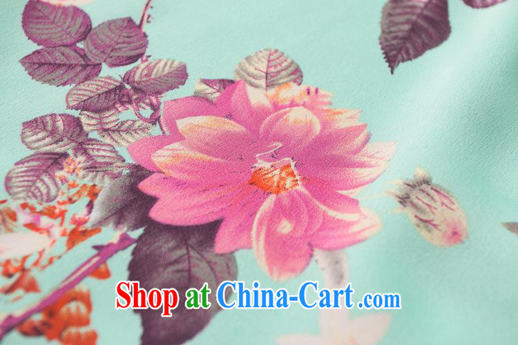 Summer 2015 new cheongsam wholesale Web store agent a generation of packets temperament stamp cheongsam dress picture color XXL pictures, price, brand platters! Elections are good character, the national distribution, so why buy now enjoy more preferential! Health