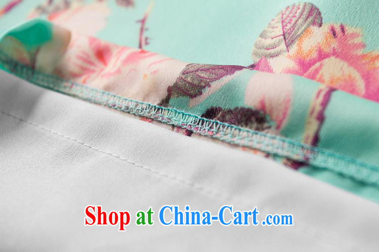 Summer 2015 new cheongsam wholesale Web store agent a generation of packets temperament stamp cheongsam dress picture color XXL pictures, price, brand platters! Elections are good character, the national distribution, so why buy now enjoy more preferential! Health
