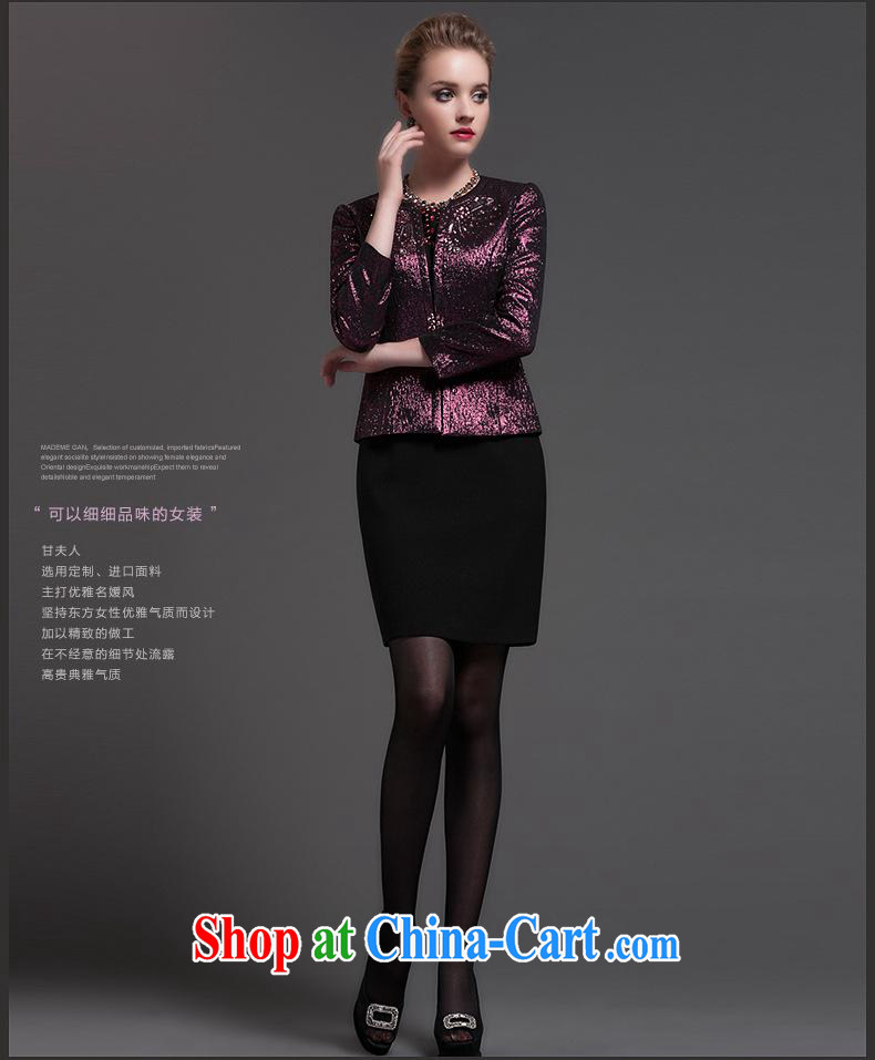 Ya-ting store spring 2015 new style large number, older elegant antique dresses mother set skirt girls burgundy L (165 88 A) pictures, price, brand platters! Elections are good character, the national distribution, so why buy now enjoy more preferential! Health