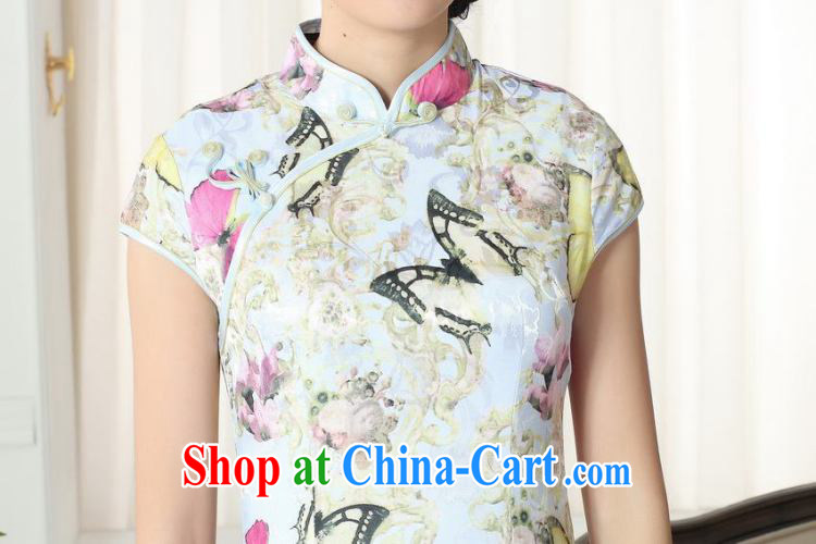 spend the summer new female elegance Chinese qipao Chinese beauty graphics thin stamp duty is a hard, short dresses such as the color 2 XL pictures, price, brand platters! Elections are good character, the national distribution, so why buy now enjoy more preferential! Health