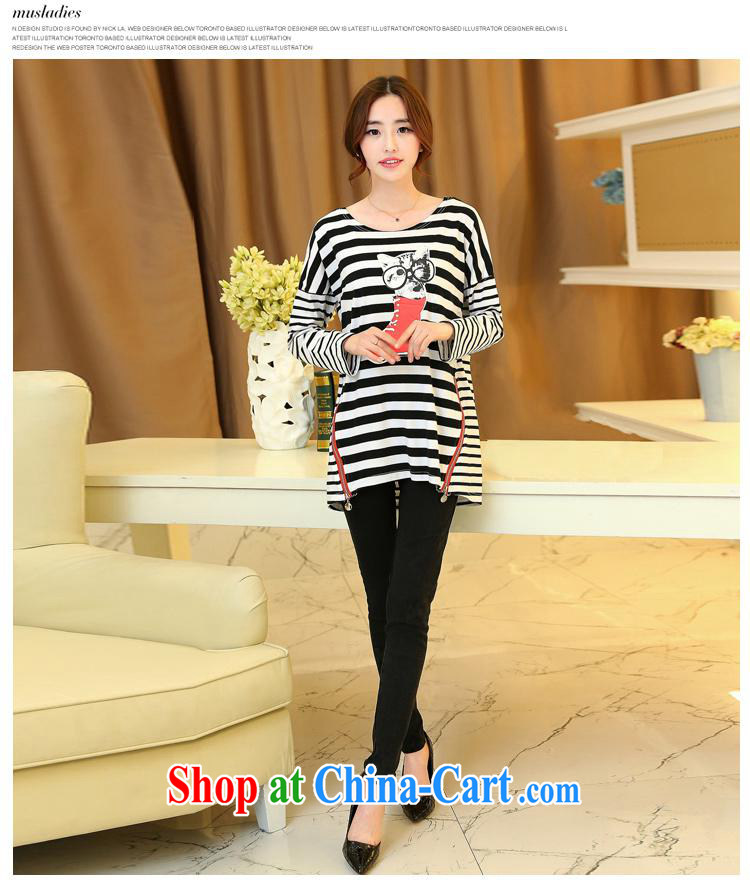 The increase was 200 Jack 2015 spring new long-sleeved shirt T stylish bars loose T-shirt 8835 #picture color XXXL pictures, price, brand platters! Elections are good character, the national distribution, so why buy now enjoy more preferential! Health