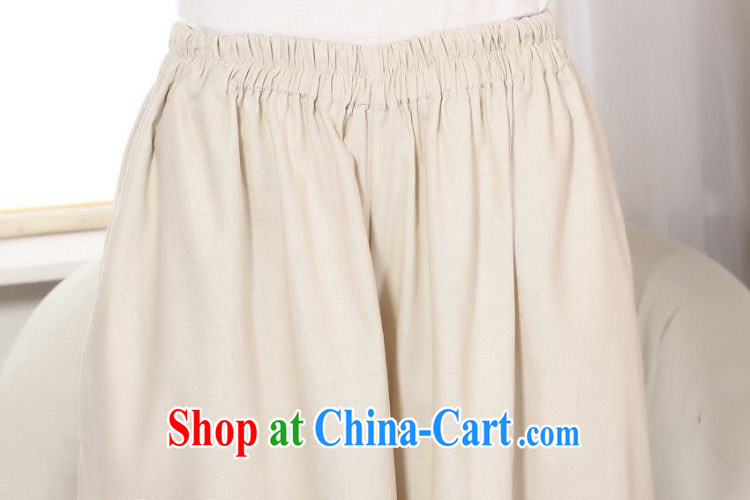 Jing An older children, Trouser Press Trouser press summer wear elastic waist cotton Ma hand-painted Tang pants MOM pants 9 pants ethnic wind widening and trouser press M yellow L pictures, price, brand platters! Elections are good character, the national distribution, so why buy now enjoy more preferential! Health