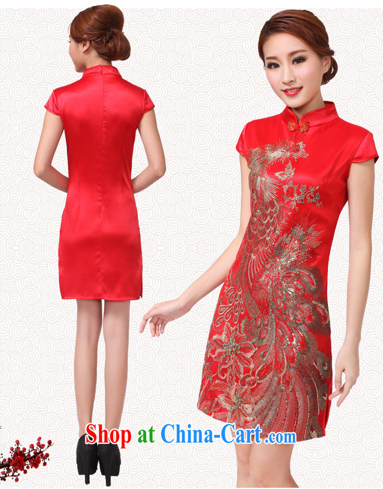 Ryan, 2015 new bridal dresses serving toast wedding dress retro improved annual fashion dress short red pictures, price, brand platters! Elections are good character, the national distribution, so why buy now enjoy more preferential! Health