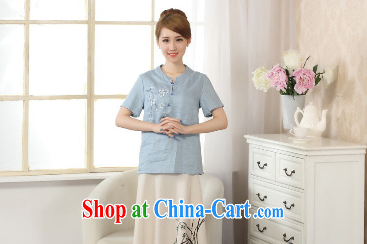 And Jing Ge female Tang Women's clothes summer clothes with a tight hand-painted cotton the Chinese Han-female improved picture color 2 XL pictures, price, brand platters! Elections are good character, the national distribution, so why buy now enjoy more preferential! Health